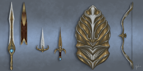 Ayleid weapon set.