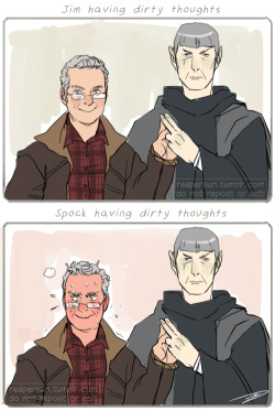 Superwholockianism Said: What About Some (Tos) Old Married Spirk? Telepathic Bonds