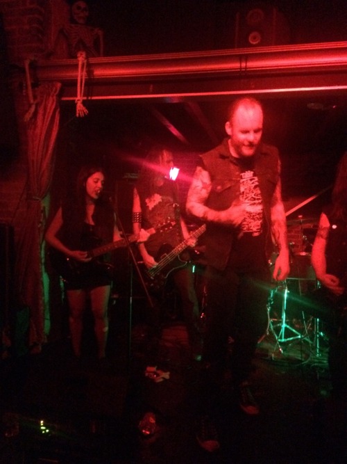 VASTUM last night. Literally the best death metal band currently in the U.S. The only thing I’ve bee