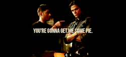 imperfectcas:  Happy pie Pi day, Dean Winchester!