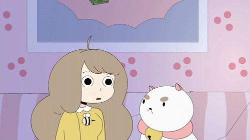 cartoonhangover:  tiffanysmalley:  BEE AND PUPPYCAT: THE SERIES!? MY DREAM HAS COME TRUE! Please help fund this Kickstarter with me!  It’s official… Philip J. Fry is a backer for the Bee and PuppyCat: The Series Kickstarter Thanks tiffanysmalley for