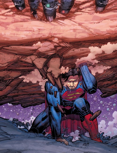 da-watchtower:  Superman Vol.3 #32 (Cover art by John Romita Jr.)