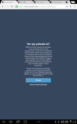 Neden mi tumblr?