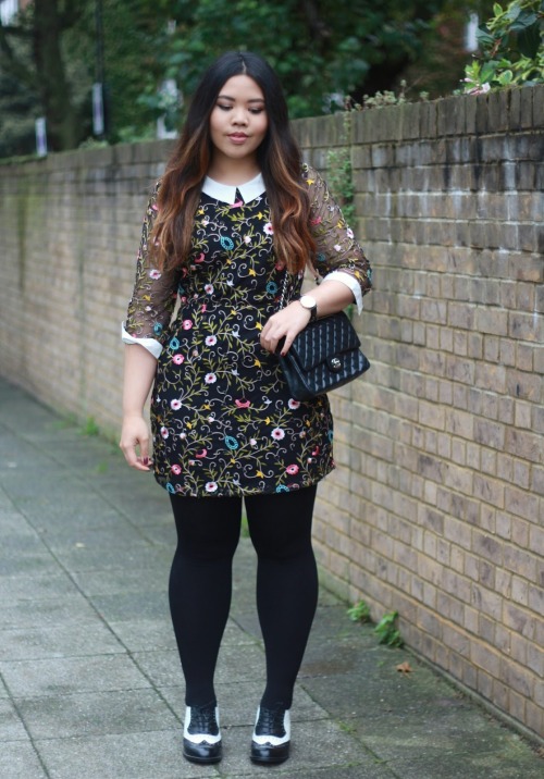 Topshop dress / Topshop shoes / Chanel bag Fashionmylegs- Daily fashion from around the web