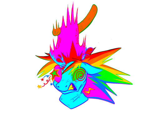 Fuck This Rainbow Horse In Particular