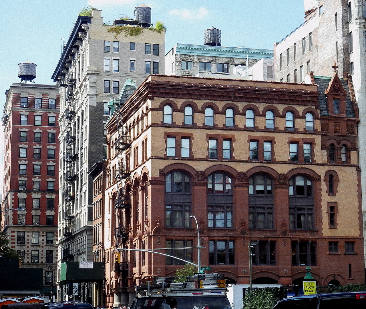 wanderingnewyork: Buildings in Greenwich Village, Manhattan.