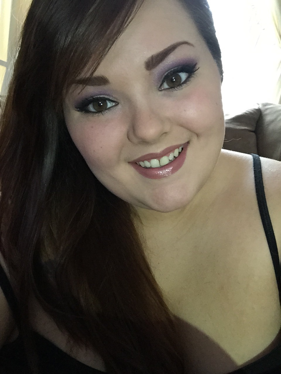 fat-hannah:  So I did a pretty thing with my makeup today.