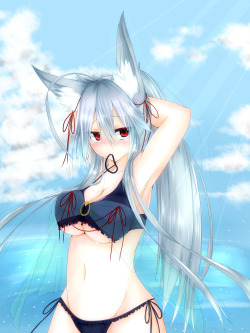 sexywittlecutekittens:  Pixiv