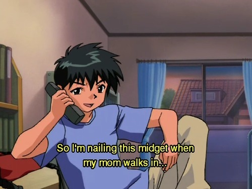 signs described in an anime screenshot