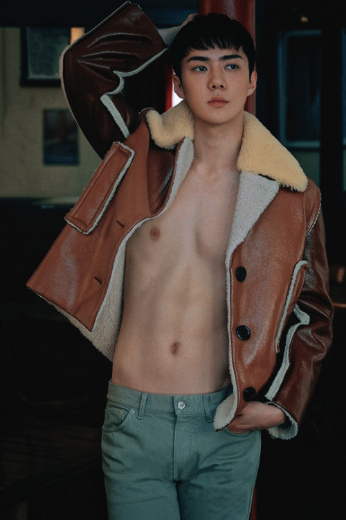 Porn Pics krisinsanity:  Oh Sehun - Vogue Korea August