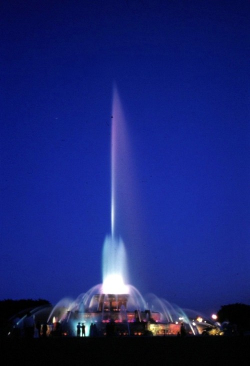 Buckingham Fountain, 1953, Chicago