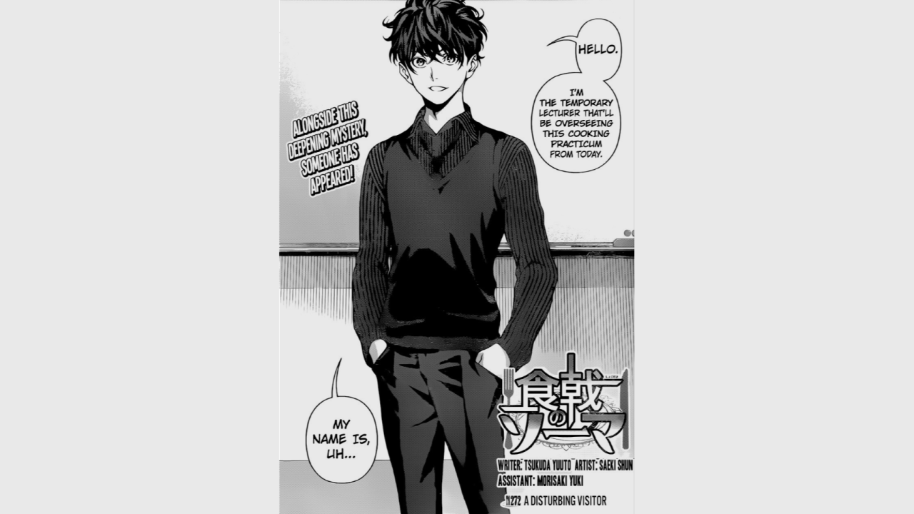 Why is soma not considered a good looking guy? I mean this is a shoujo  manga male lead worthy panel right here : r/ShokugekiNoSoma