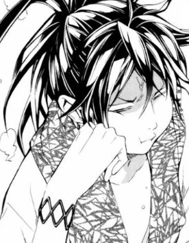 minobishe:  Tenka and his crab-like hair style (Donten ni Warau) 