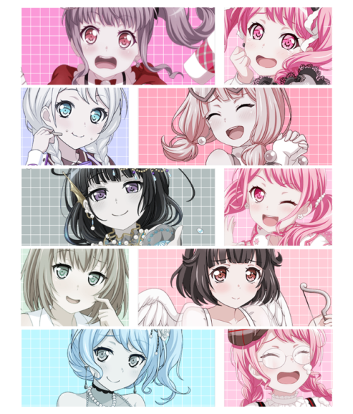 BANDORI EDIT CHALLENGE! DAY SEVENfavorite 2* cards