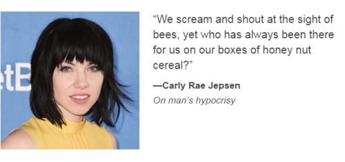 canadianslut:canadianslut:Find Out What Cam Newton, Matt Damon, And Carly Rae Jepsen Have To SayWhy 