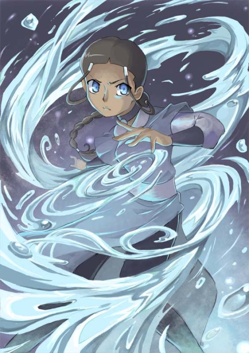 Waterbender Katara by nargyle LOVE this version of katara - not only does she look pretty badass and