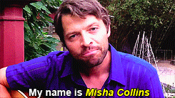 mishasminions:  drunkenwords:  Misha fucking Collins  BEST PICK UP LINE EVER 