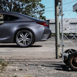 forgiatowheels:  2015 #Lexus #RCF on #Forgiatos by @N_Charge26