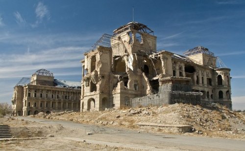 abandonedography: Darul Aman Palace (meaning “abode of peace”) is a European-style palac