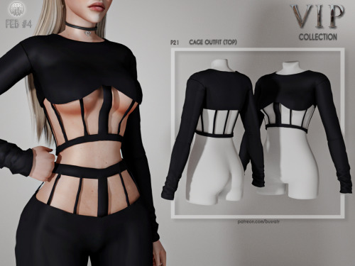 - VIP - Cage Outfit (TOP) P21 (FEB #4)10 ColorsAdult-Elder-Teen-Young AdultFor Female————–Compatible