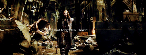 thorinkingoferebor:  “To me! To me! Elves and Men! To me! O my kinsfolk!” he