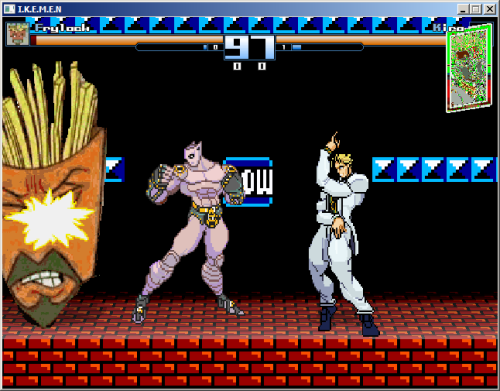 dunkhazard: magicalwitchashley: never have i seen fights this intense mugen is not a game but an eas