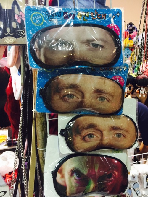 mishasminions:UHM. APPARENTLY THEY’RE SELLING MISHA COLLINS’ EYES, TOM HIDDLESTON’S EYES, AND PETER CAPALDI’S EYES.UHM.G