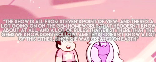 starberry-cupcake: Some quotes from this amazing interview with Rebecca Sugar