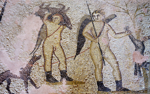 Crete, Archaeological Museum of KissamosDionysiac Mosaic Floor[Found in] Antonios Skounakis plot (19