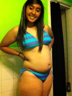 carryjustyhome:  Well my summers officially started so time to bring out the bikini!:D 