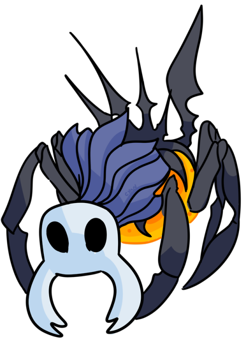 switchbladelesbian:  more hollow knight smalls! we use them as emotes in the discord so there were some v important ones to make