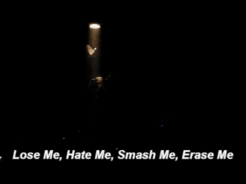 Nine Inch Nails-Eraser (Swinging Lights Version From Europe 2007)(https://www.youtube.com/watch?v=VH3pnikVC6E)