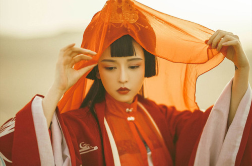 Traditional Chinese hanfu photography by 夏弃疾