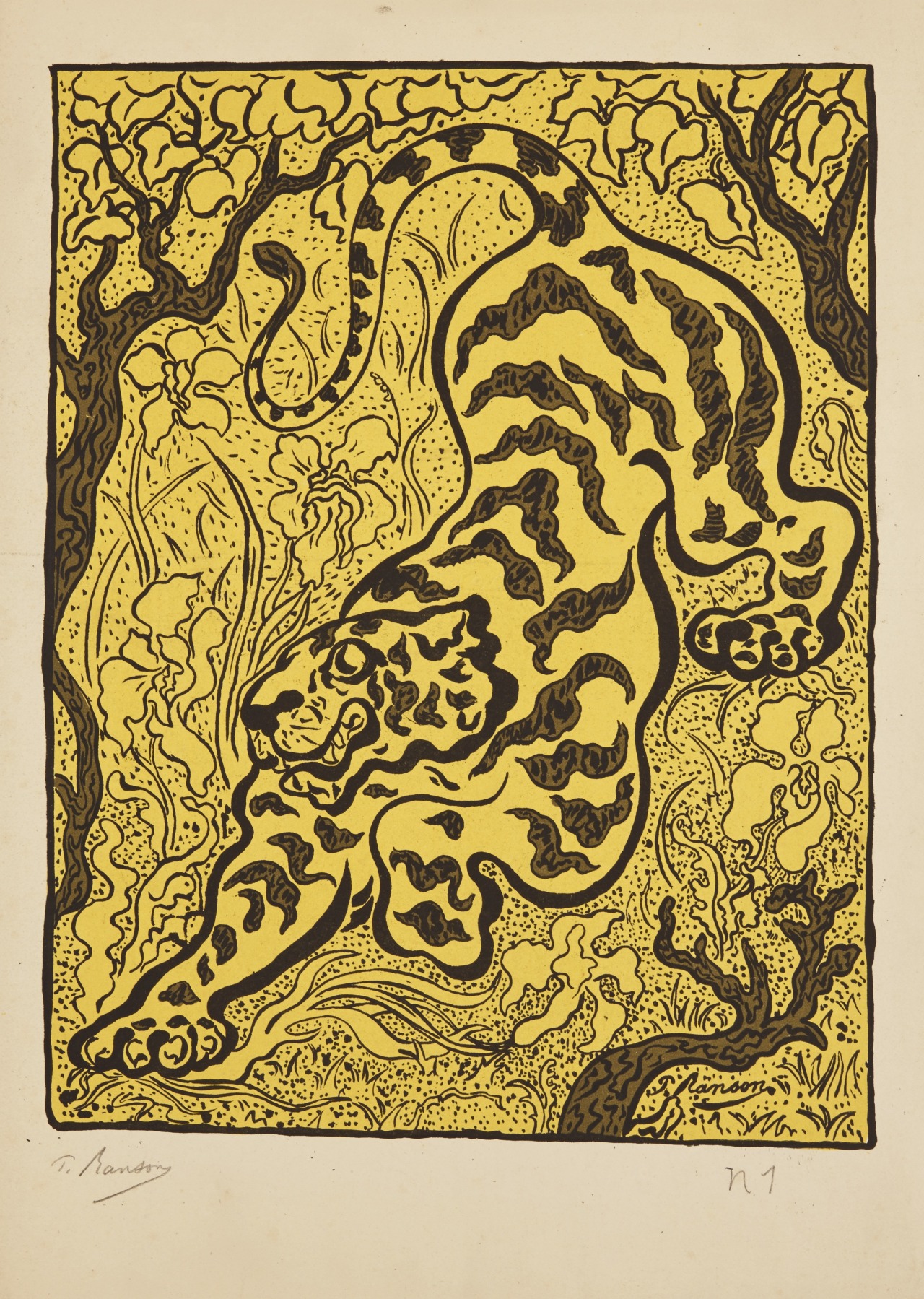christiesauctions:
“Paul Elie Ranson (1864-1909)
Tigre dans les jungles
Prints & Multiples
”
