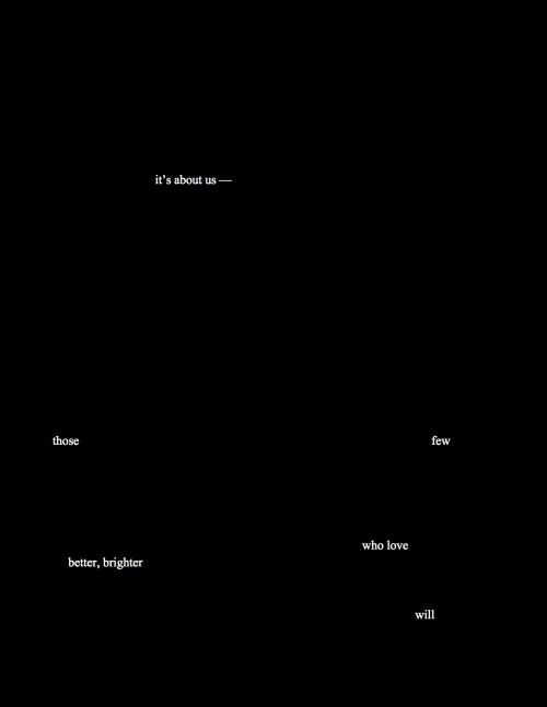 typewriterdaily:DEMOCRACY TO COME, or THE POLITICS OF OPTIMISMI made an erasure poem from the transc