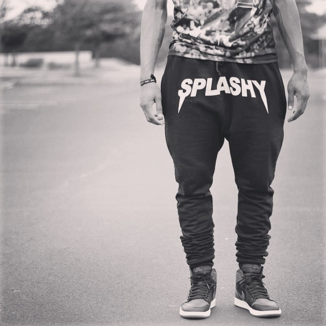 Splashy joggers available for preorder at simpleandsplashy.com $50| tag a friend #simpleandsplashy (at simpleandsplashy.com)