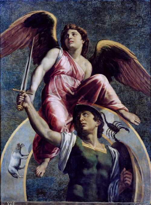 greekromangods:Mars with the Signs of Aries and Scorpio16th centuryPietro Facchetti (1539–1613