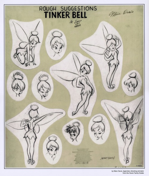 animationtidbits: Tinkerbell - Character Design There’s a book all tinkerbell fans need to hav