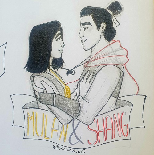 “And for that, I owe you my life.“~o~ Next up on the Pride Series, we have Mulan and Shang, from Dis