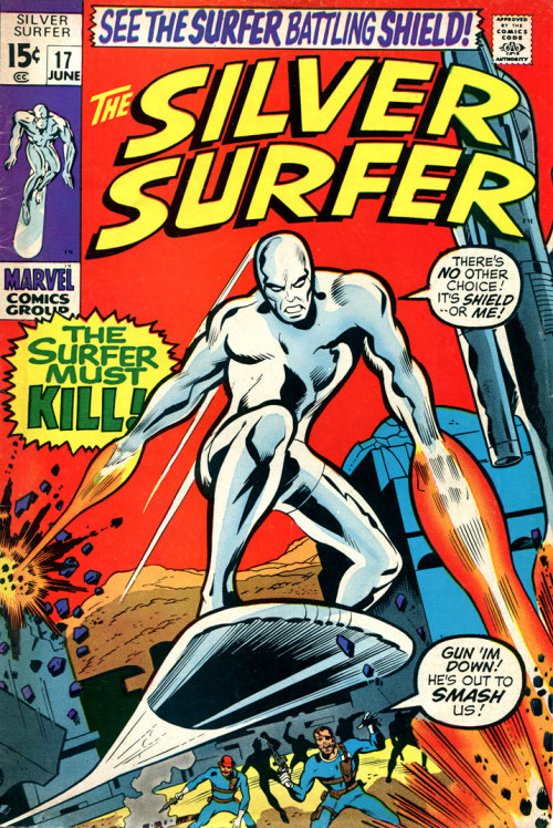 Silver Surfer #17 Date: 06/1970 Publisher: Marvel Comics Contents: Cover Pen: Barry Windsor-Smith Ink: Marie Severin Color:? Reprint: 06-2003 - Marvel Masterworks: Silver Surfer Volume 2. 06-2003 - Marvel Masterworks Deluxe Library Edition Variant...