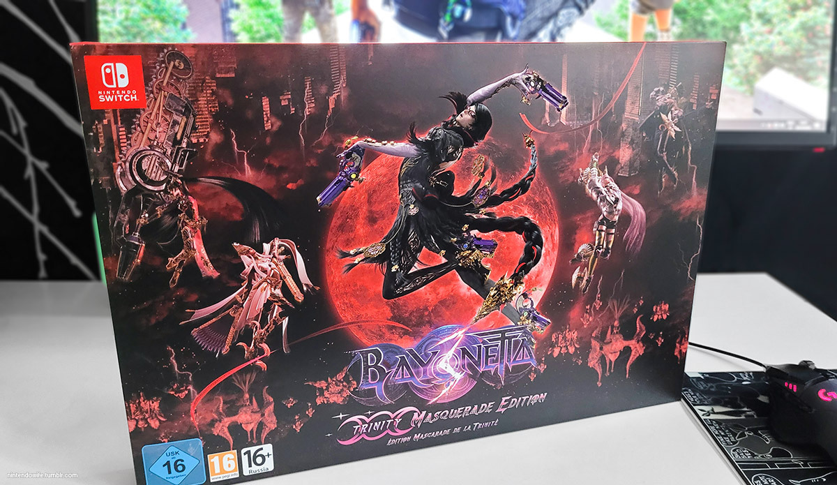 Nintendo Switch Game Bayonetta 3 Trinity Masquerade Edition