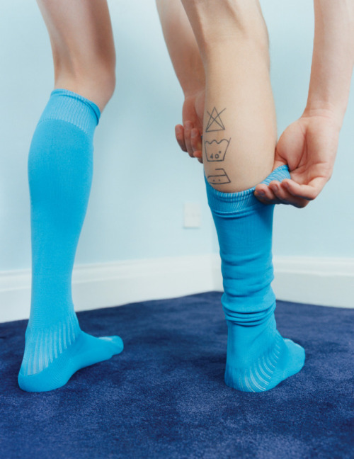 cococapitan:Sock up for Dust Magazine (London, 2017)Coco Capitán