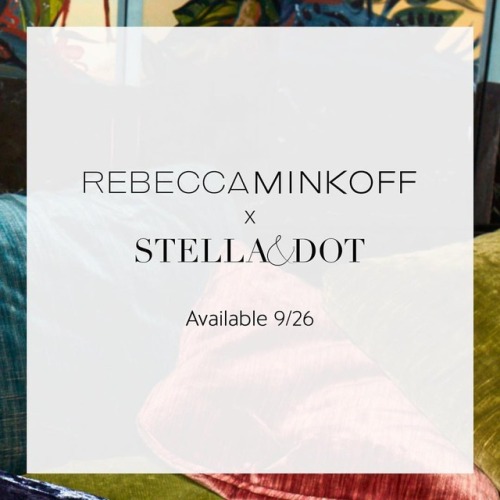  ANNOUNCEMENT! Our partnership with award-winning designer @rebeccaminkoff is launching NEXT WEEK! T