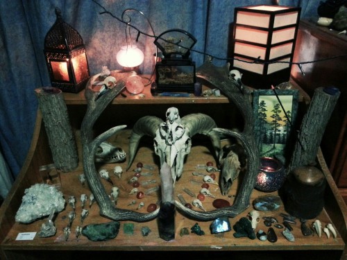 It’s the same desk, give or take 10 skulls. I redid it a while ago and I love it!