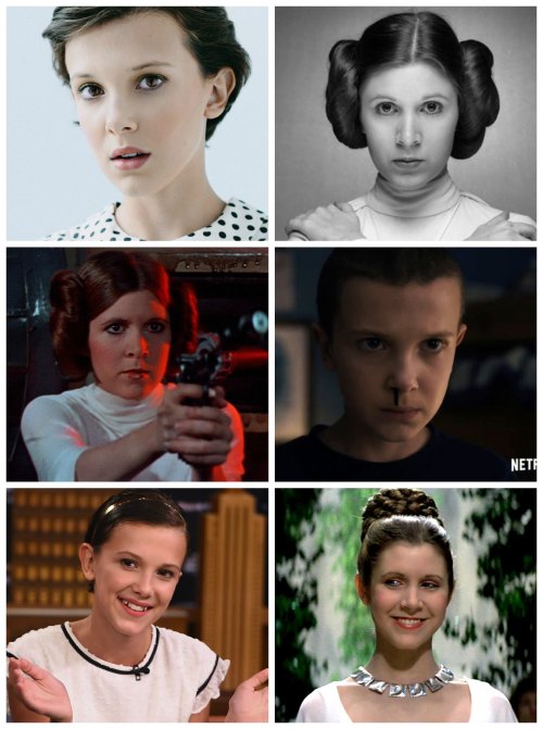 hoothootmotherf-ckers: I present my case for Millie Bobby Brown as young Leia Organa.