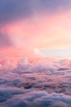 thxmxs:  #clouds #sky #pink #orange  via