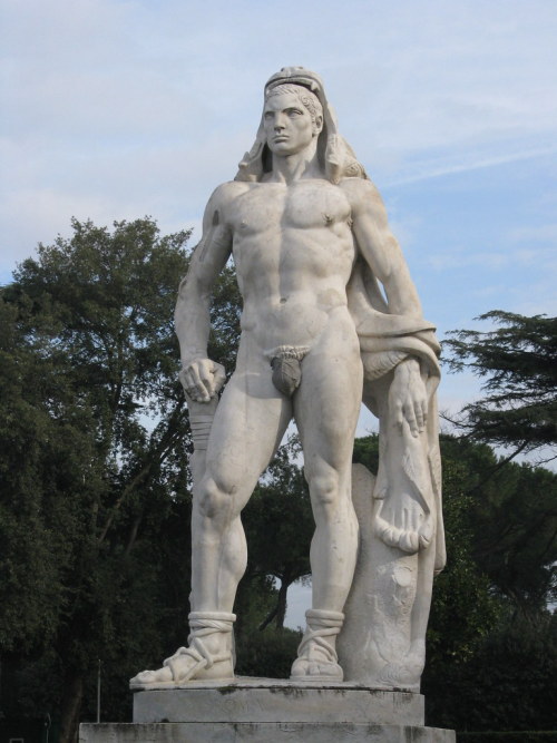 Young Hercules, probably Arno Breker, Foro Italico