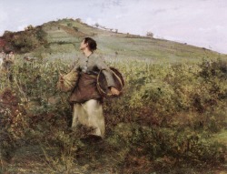 art-is-art-is-art:At Harvest Time, Jules Bastien-Lepage