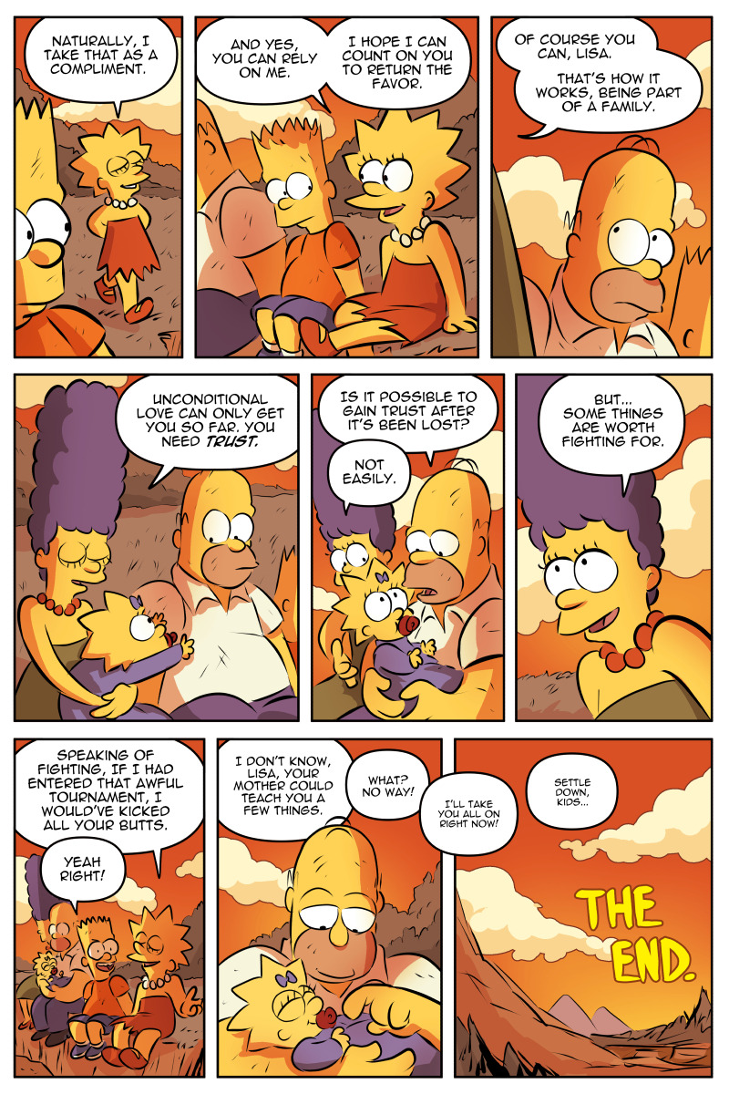 SPRINGFIGHT! a Simpsons fan comic (part 2 of 2)

  [part 1]