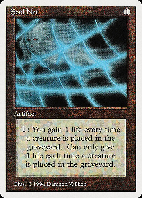 liltriceky:  mtg-cards-hourly:  Soul NetArtist: Dameon WillichTCG Player LinkScryfall